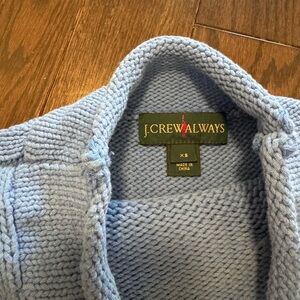 J.Crew Blue Knit Roll neck Sweater